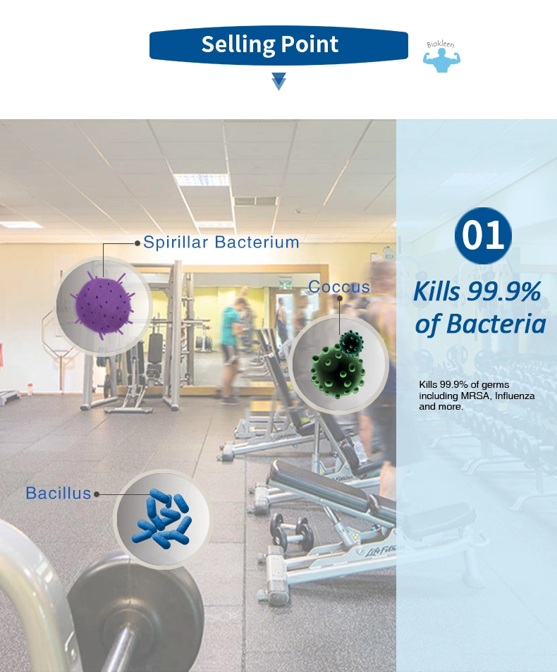 Biokleen EPA Registered Endurance Antibacterial Best Sanitizing Wipes After Sport Gym Machine Wipes