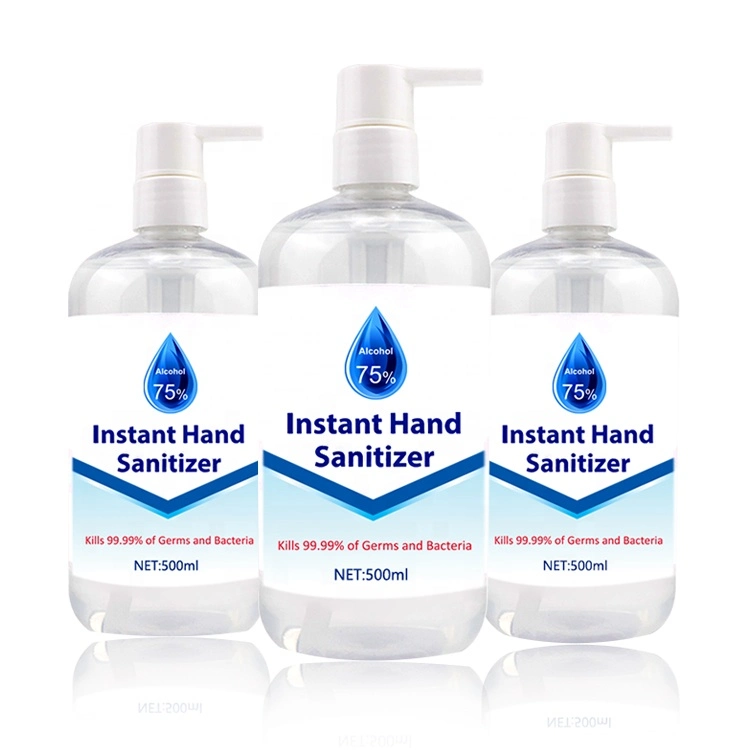 Healthcare Anti-Bacterial 75% Alcohol Hand Hygiene Sanitizer Gel Rub