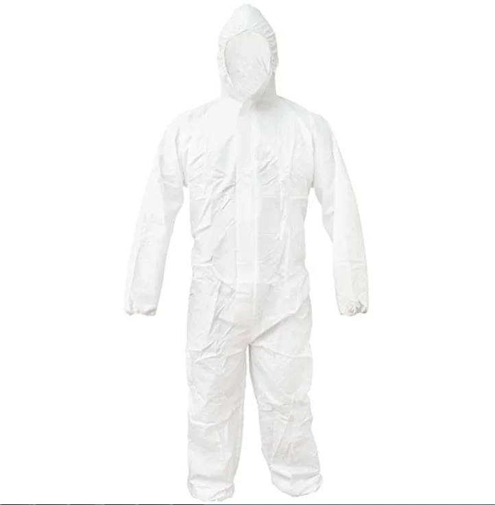 PPE-Plus White Color PP+ PE Material Protective Clothing