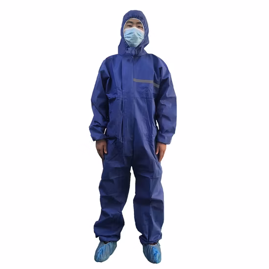 工場出荷時の価格での使い捨て医療用防護服生地カバーオール